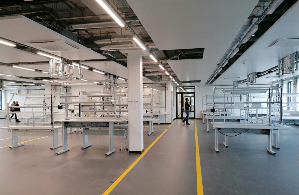 Produktionshalle von innen
